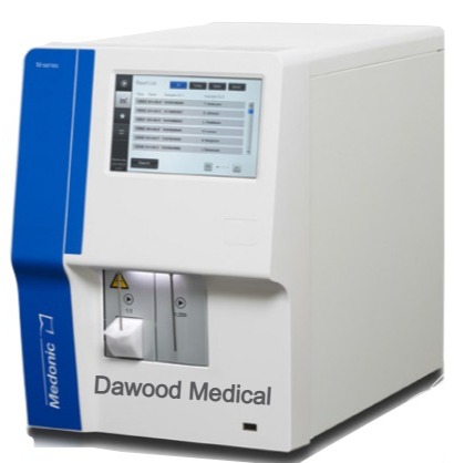 MEDONIC M32B Semi- Automated Hematology Analyzer. A complete blood count (CBC) With 3 Part Differential. 21 parameters+3histograms.