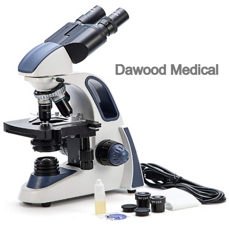 Swift SW380B Biological Binocular Microscope with LED Illumination and Double-Layer Mechanical Stage. Swift SW380B Equipped with all the necessary features for educational use and application in clinical laboratories.